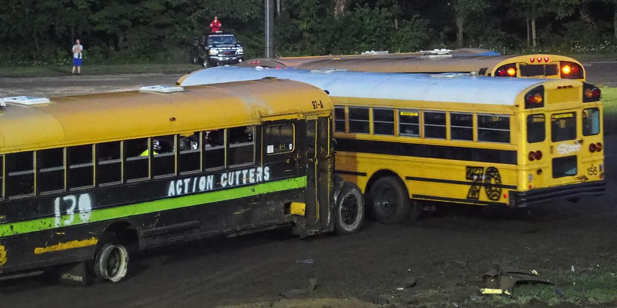 Things to Know about the School Bus Figure Eight Galesburg Speedway